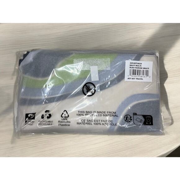 NWT Michael Kors Jet Set Travel Large Patchwork Wristlet - Picture 5 of 6